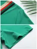 Nouveau 2022 Dames Summer Plus Taille Tops pour femmes Grande taille à manches courtes Vert Cott Pit Choth T-shirt à col en V 3XL 4XL 5XL 6XL J8mg #