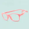 Solglasögonramar TR90 Glasögonram för barn Eglasöglass Silikon gångjärn Girl Boy Kids Anti Blue Glass Flexible Recept Optical Eyewear