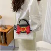 trendig bowknot designer axelväska för flickor kvinnor kawaii bow purses handväskor fi crossbody väskor enhetlig menger påse o8m8#