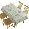 Table Cloth Nordic Simple Tablecloth Oil-proof Waterproof Plastic Pvc Multi-Size Cover Rectangular Top Items