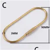 Schlüsselanhänger Lanyards Messingkette Wi Lo D Golden Cam Karabiner Überlebensausrüstung Bes Haken Ring Zubehör L230314 Drop Lieferung Fas Dhlev