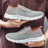 Scarpe Casual Mocassini Morbidi Pigri Uomo Autunno Sneakers Leggere in Maglia Tenis Masculino Zapatillas Hombre