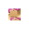 Gift Wrap Diy Kraft Paper Tags Label Blank Price Tag Hang Wedding Party Supplies 3X2Cm 1000Pcs Drop Delivery Home Garden Festive Event Dh5Pg