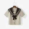 2023 Nouveau lait thé écolière uniforme classe japonaise marin uniformes scolaires étudiants vêtements pour filles Anime COS marin JK costume a8v8 #