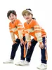 british college style school uniform for students,spring & autumn school clothes set,outdoor sport baseball clothes for Children K6bK#