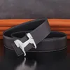 Hohe Qualität Gürtel Herren Luxus Designer Leder Glatte Schnalle Rindsleder Mode Klassische Exquisite Taille Strap Ceinture Homme 240326