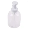 Flytande tvåldispenser 500 ml klar skumpump flaskspray flaskor skummande moussar dispensrar hushåll badrum kök tillbehör