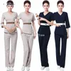 2024 Beauty Sal Spa Vêtements de travail féminins Hôtel Recepti Vêtements de travail Spa Uniforme Sauna Uniformes de bain de pieds Sal Uniformes 93yI #