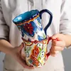 Tassen 500 ml Große Böhmische Tasse Keramik Mark Tasse Frühstück Kaffee Milch Tee Fruchtsaft Paar Drinkware Werkzeug Haushaltsgegenstände 1 Stück