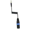 Spoons Saramonic Locking Type 3.5mm To TRS XLR Male Microphone Output Universal Audio Cable For Wireless Receivers