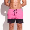 Shorts pour hommes JD28 Rose Vert Sexy Hommes Plage Piscine Maillots de bain Maillots de bain Bikinis Été Surf Maillots de sport