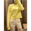 Sweats à capuche pour femmes Sweatshirts Zessam Cherry Fruit Broderie Wpmen O-Cou à manches longues Coton Femme Plover Vintage Casual Lady Top Drop D Otucn