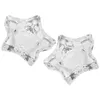 Kandelaars 2 stuks kaarsenhouder eettafel centerpieces glas theelichtje diner romantisch decor