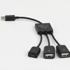 Tip-C USB Adaptörü OTG Kablosu USB C 3.0 2.0 Samsung Xiaomi Huaweifor USB C-Micro USB Adaptör için USB Mikro Kadın Adaptör USB HUB