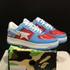 a Bathing Ape Mannen Vrouwen Casual Schoenen Sneaker Tn Fashion Sk8 Sta Camo Zwart Wit Groen Rood Oranje Camouflage Trainer sport Sneakers