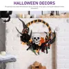 Dekorative Blumen, 4 Rollen Halloween-Party-Wandbehänge, glänzende Dekoration, Layout, Girlanden-Requisiten