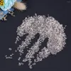 Vases 2000pcs 4 5mm Vase Remplisseurs Diamants Clear Gems Table Scatter- Bleu foncé