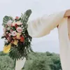 Dekorative Blumen, 72 Stück, 10 Arten, künstliche Palmenblätter, golden, tropisch, mit Stielen, Dschungeldekorationen für Party, Hochzeit