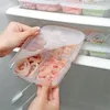Bouteilles de rangement Clear Plastic Refrigerator Organisateur