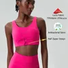 Kvinnor Två stycken Fitness Yoga Set Solid Color Slim Fit Running Sportwear High Impact Bra och Leggings Gym kostym Träningskläder 240322