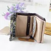 women's Canvas Carto Printing Fold Wallet Small Card Organizer Key Pouch Ladies Mey Bag Coin Purse for Children Girls Woman r5lm#