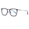 Sonnenbrillen Frames Brillen Rahmen Rahmen Titan Acetat Augenbrille Männer Frauen Japan Designer Marke Eyeeware Hochqualität