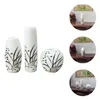 Vases 3 pcs Petit Vase Mini Maison Props Scène Décor Bud Céramique Miniature Céramique Ornement