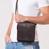 fi Crazy Horse Leder Herren Menger Tasche Flap Große Kapazität Umhängetasche Top Qualität Umhängetasche Sling Tote y34D #