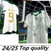 Palmeiras 23-24 قميص خاص Dudu Soccer Jerseys 2024 Home Green Breno Lopes Rony G.Gomez Shirt بعيدًا