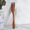 Forks Wooden Spoon Fork Durable Tableware Stirring Bamboo Kitchen Cooking Utensil Tools Accessories Home Tool