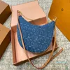 10A Qualité Célèbre designer tout nouveau sac à bandoulière bleu portefeuille toile petit porte-oreiller multicolore Damier Ebene toile portefeuilles longs sac à main