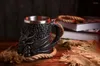Tazze Boccale da birra DRAGON in acciaio inossidabile Tazza da caffè 3D retrò di grande capacità