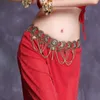 Buikdans Sjaal Munten Riem 2 Kleur Bellydance Sieraden Vrouw Dansen Slijtage Accories Buikketting Vintage Stijl Dans Riem U7D4 #