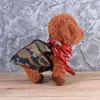 Hundkläder julkaklig bandana Santa Claus Scarf Xmas Triangle Bibbs kostymtillbehör för litet medium