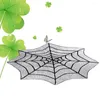 Nappe de table ronde de 30 pouces imprimée pour Halloween, petite nappe festive