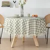 Table Cloth Linen Large Circular Tablecloth TPU Waterproof And Oil Resistant Fabric El Home Round Homestay G5T794