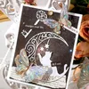 Hediye sargısı 20pcs 3D Holografik Kelebek Çıkartmaları Retro Buz Kristal Parlak Pet Pet Diy El Kitabı Scrapbooking Günlüğü