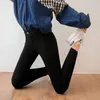 Przyjazdy moda high elastyczne dżinsy ołówkowe chude spodnie wysokie wasit żeńskie spodnie damskie plus rozmiar 240318