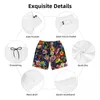 Мужские шорты с ярким цветочным рисунком, летние цветочные картины с принтом, винтажные шорты для серфинга, быстросохнущие плавки «сделай сам», плавки