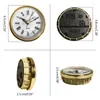 Accesorios para relojes, elegantes y modernos diseños de números romanos de 65mm, inserto de reloj redondo para manualidades decorativas, elegante grosor de 25mm