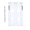 Kitchen Storage Hanging Rack Plastic Material Convenient Maximize Space Strong Load-bearing Durable And White