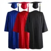 1 conjunto resistente a rasgos Graduati Costume Tassel Dry-Clean Academic Dr 2023 High School Bachelor Academic Dr G5Qj #