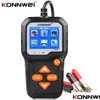 Diagnostische tools Konnwei Battery Tester 12V 6V Car Motorcycle Battery Systeem Analyzer 2000CCA opladen Cranking Test Tool KW650 DRO DHCBBBB