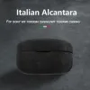 Accessori Custodia auricolari Bluetooth in pelle di lusso per Sony WF1000XM4 Copertina di processo Alcantara italiana per Sony WF 1000XM5