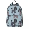 Sac à dos motif caniche animaux sacs à dos garçon fille Bookbag étudiants sac d'école enfants sac à dos voyage épaule grande capacité