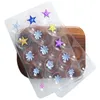 Baking Moulds High-quality 15 Holes Cake Fondant Sugar Flower Drying Rack Petal Shaping Tray Transparent Plastic Mould Decorating Tools