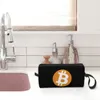 Aangepaste Bitcoin Toilettas voor Vrouwen BTC Fans Cosmetische Make-up Organizer Dames Schoonheid Opslag Dopp Kit Case F3GY #