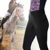 Trendy Pencil Pants Comfortable Riding Pants Elastic Waistband Lady Horse Racing Skinny Trousers Soft Texture