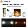 Oprah 2PCS 12V 24V 1156 BAU15S 1157 LUMIÈRES LED BAY15D T20 7440 7443 Canbus 33PC 5630SMD pour le camion de voiture Lampe de signal arrière DRL