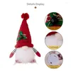 Party Decoration 11" Lighted Christmas Gnomes Battery Operated Winter Tabletop Decor